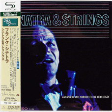 Frank Sinatra, Sinatra & Strings (1962) (Lim.ed.) (Cardboard Sleeve, Gatefold, SHM-CD) (Japan)