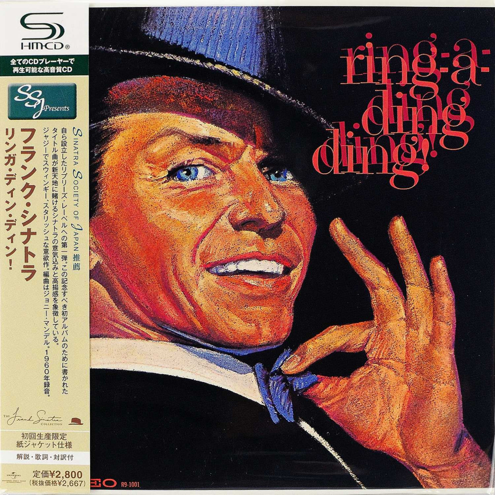 Frank Sinatra, Ring-A-Ding Ding! (1961) (Lim.ed.) (Paper Sleeve, SHM-CD) (Japan)