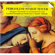 Pergolesi - Stabat Mater (Margaret Marshall - Lucia Valentini Terrani - London Symphony Orchestra / Claudio Abbado) (CD) Pergolesi - Stabat Mater (Margaret Marshall - Lucia Valentini Terrani - London Symphony Orchestra / Claudio Abbado) (CD)