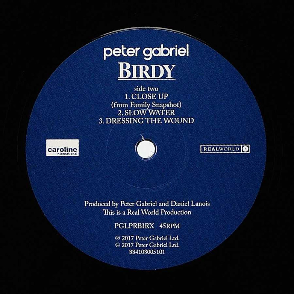Peter Gabriel, Birdy (Music From The Film) (1984) (G/F) (180Gram Vinyl 45Rpm Half-Speed Remaster Numbered Limited Ed.) (2 LP)
