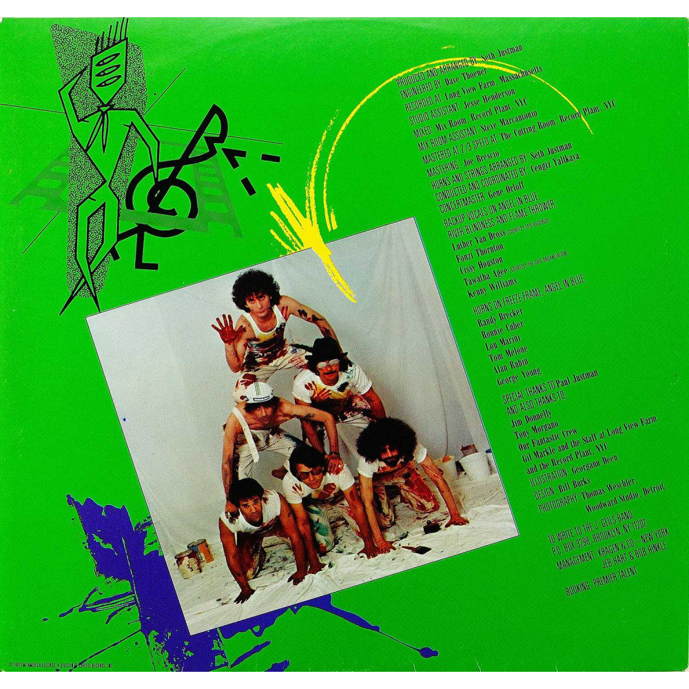 The J. Geils Band, Freeze-Frame (USA) (Ins.) (LP)