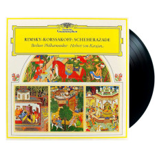 Rimsky-Korsakov, Berliner Philharmoniker, Michel Schwalbé, Herbert von Karajan – Scheherazade (LP)