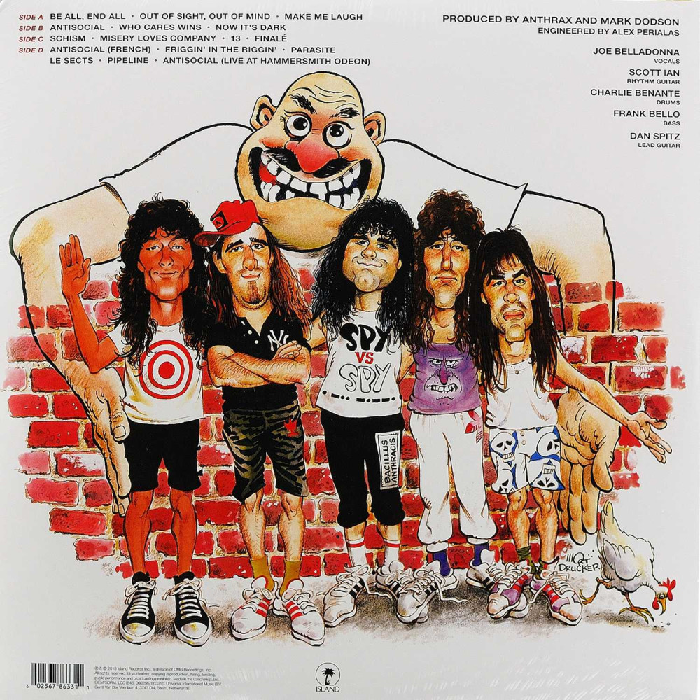 Anthrax - State Of Euphoria (2 LP)
