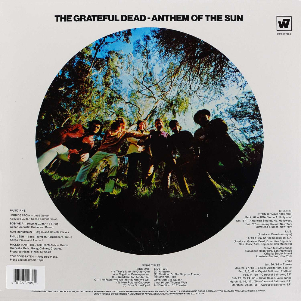Grateful Dead - Anthem Of The Sun (LP)