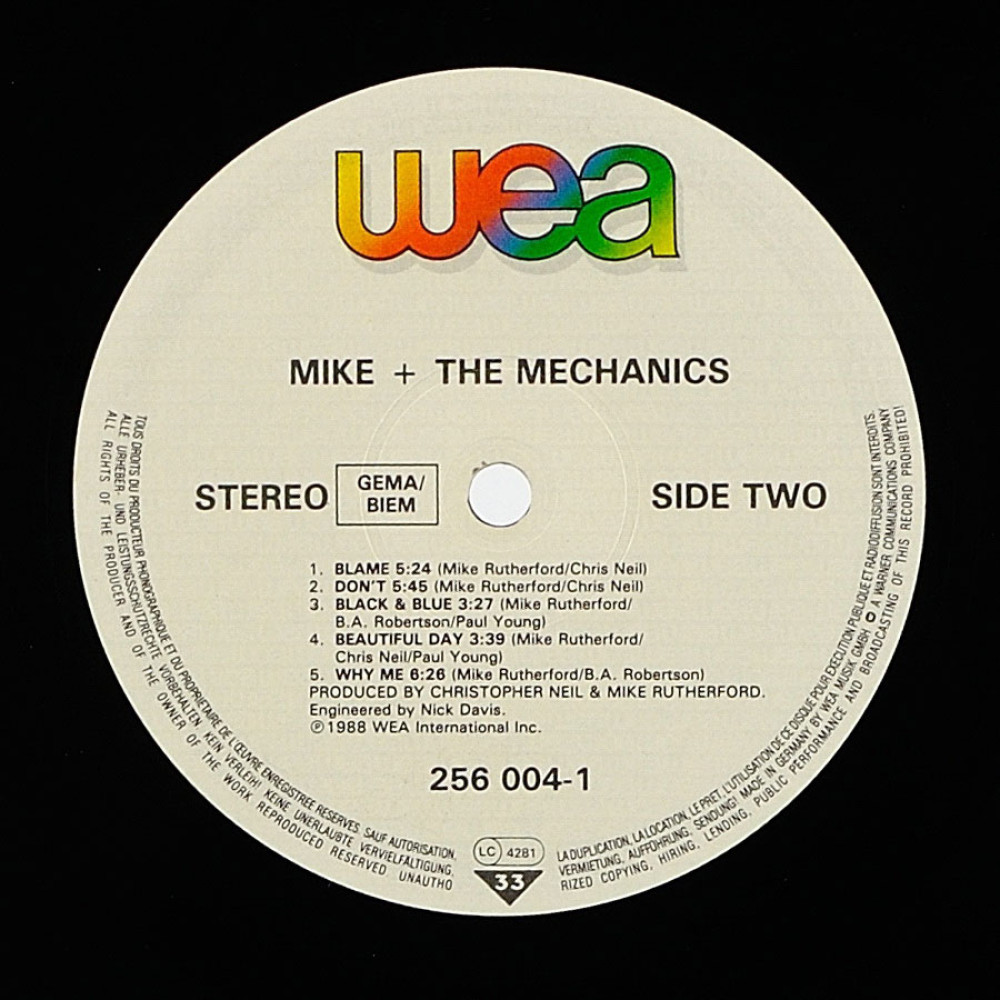 Mike + The Mechanics, Living Years (Ins.) (LP)