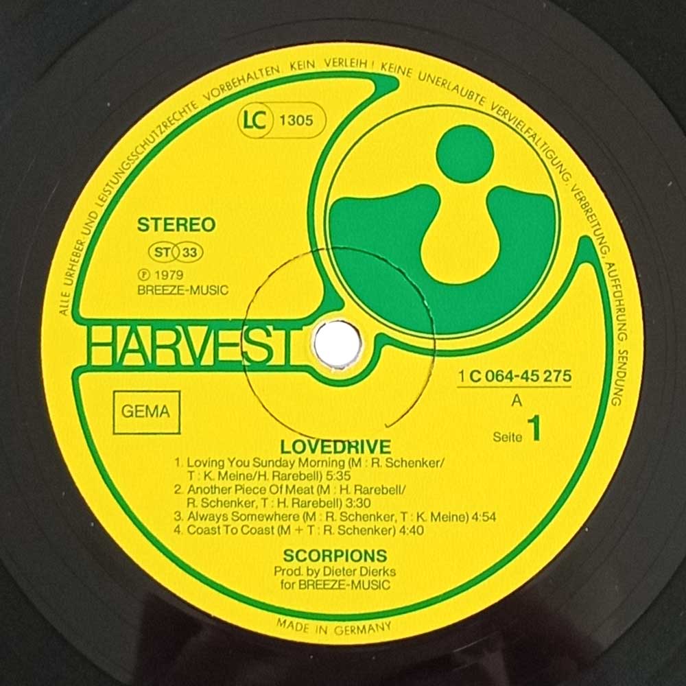 Scorpions - Lovedrive  (LP)