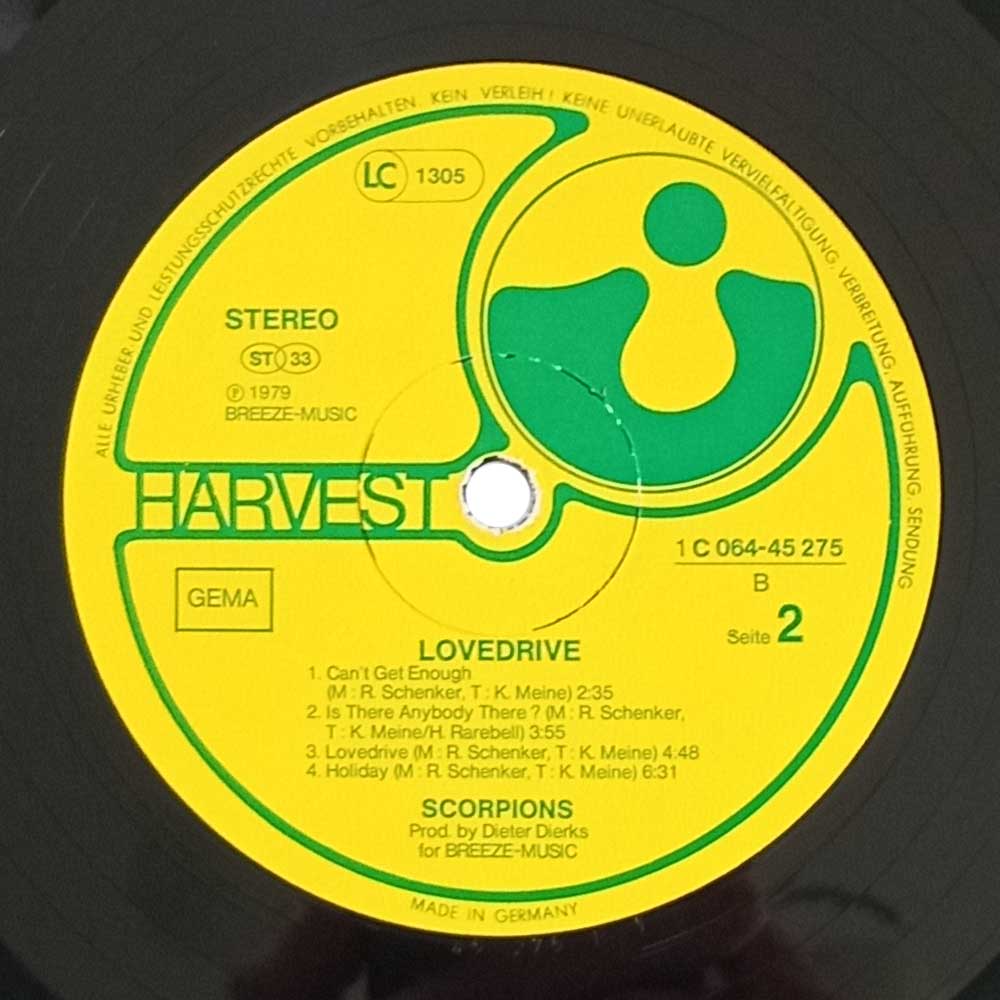 Scorpions - Lovedrive  (LP)