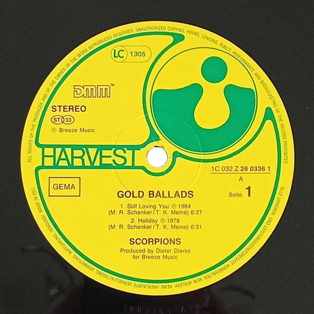 Scorpions - Gold Ballads (LP)