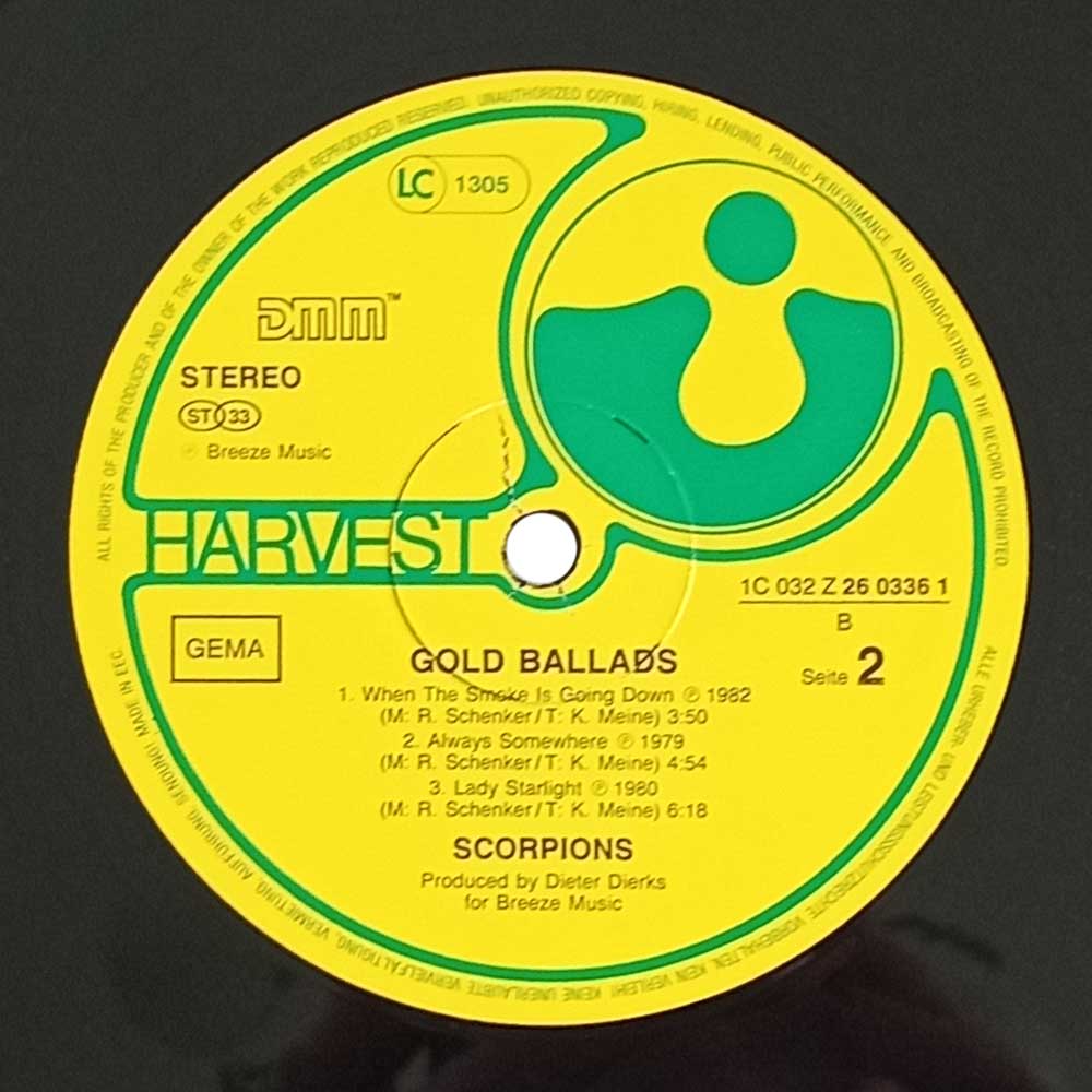 Scorpions - Gold Ballads (LP)