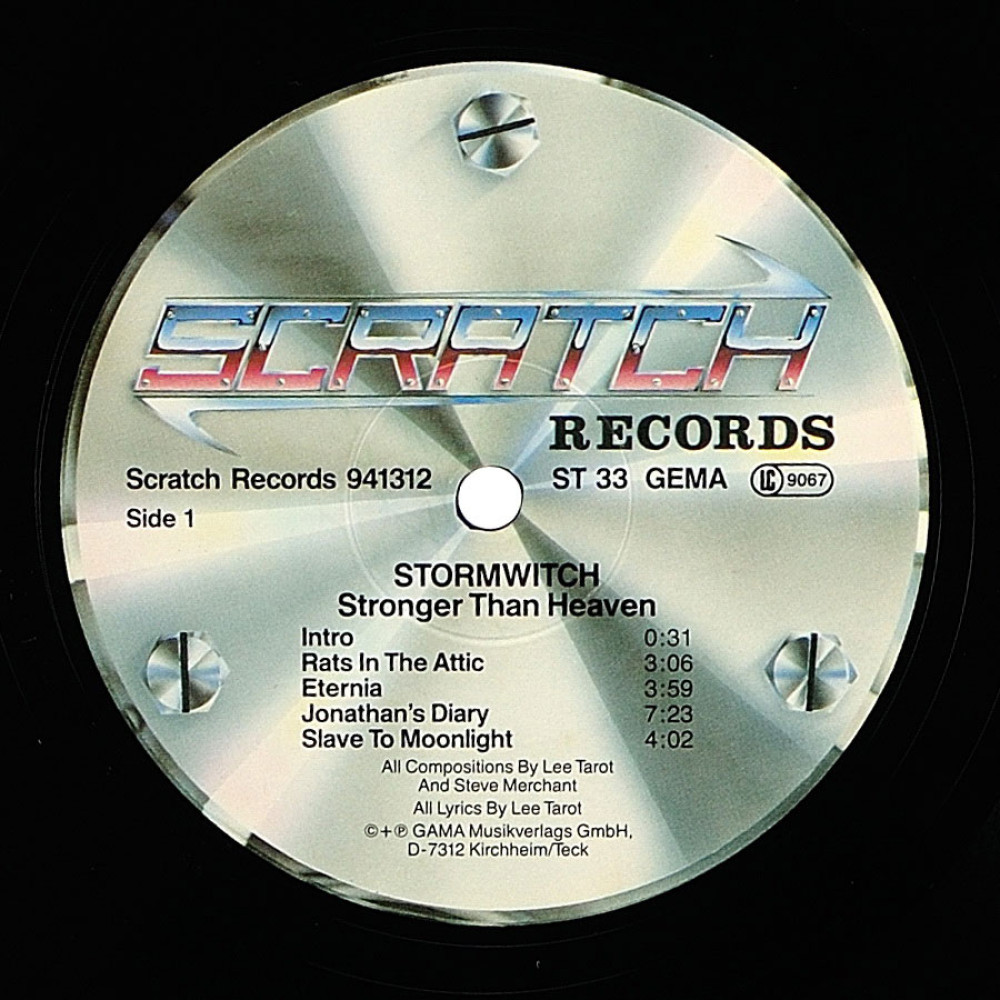 Stormwitch, Stronger Than Heaven (Ins.) (LP)