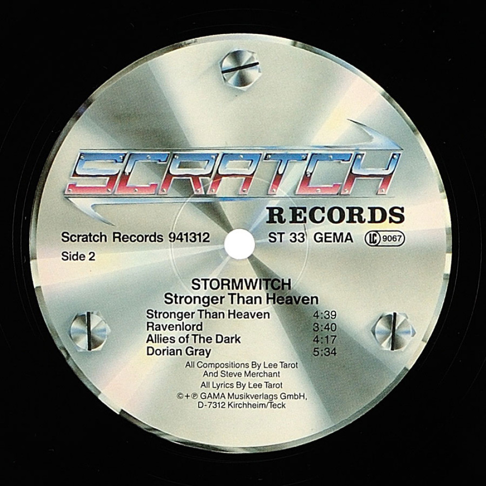 Stormwitch, Stronger Than Heaven (Ins.) (LP)