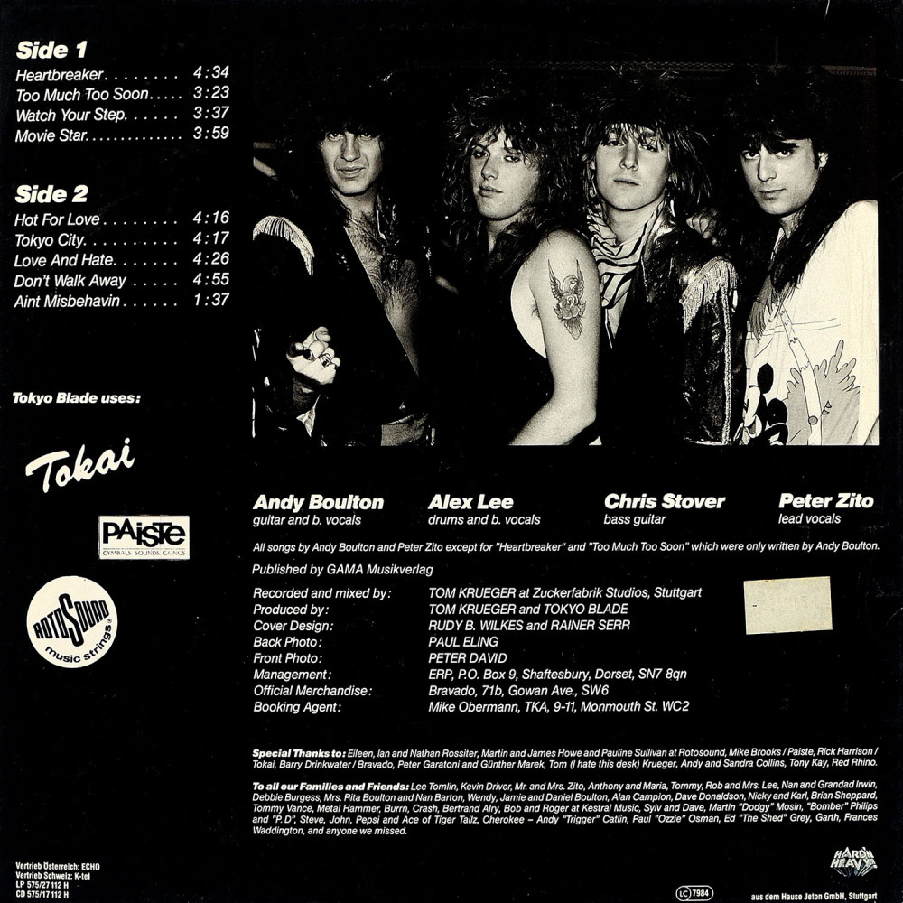 Tokyo Blade, Ain`t Misbehavin` (LP)