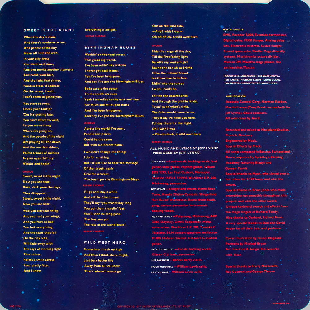 ELO (Electric Light Orchestra), Out Of The Blue (G/F) (Ins.) (2 LP)