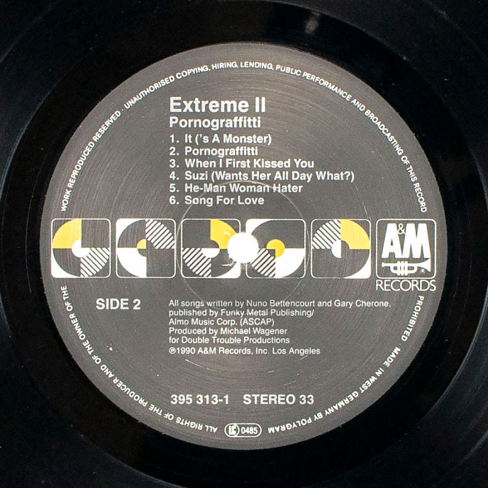 Extreme, Extreme II : Pornograffitti (LP)