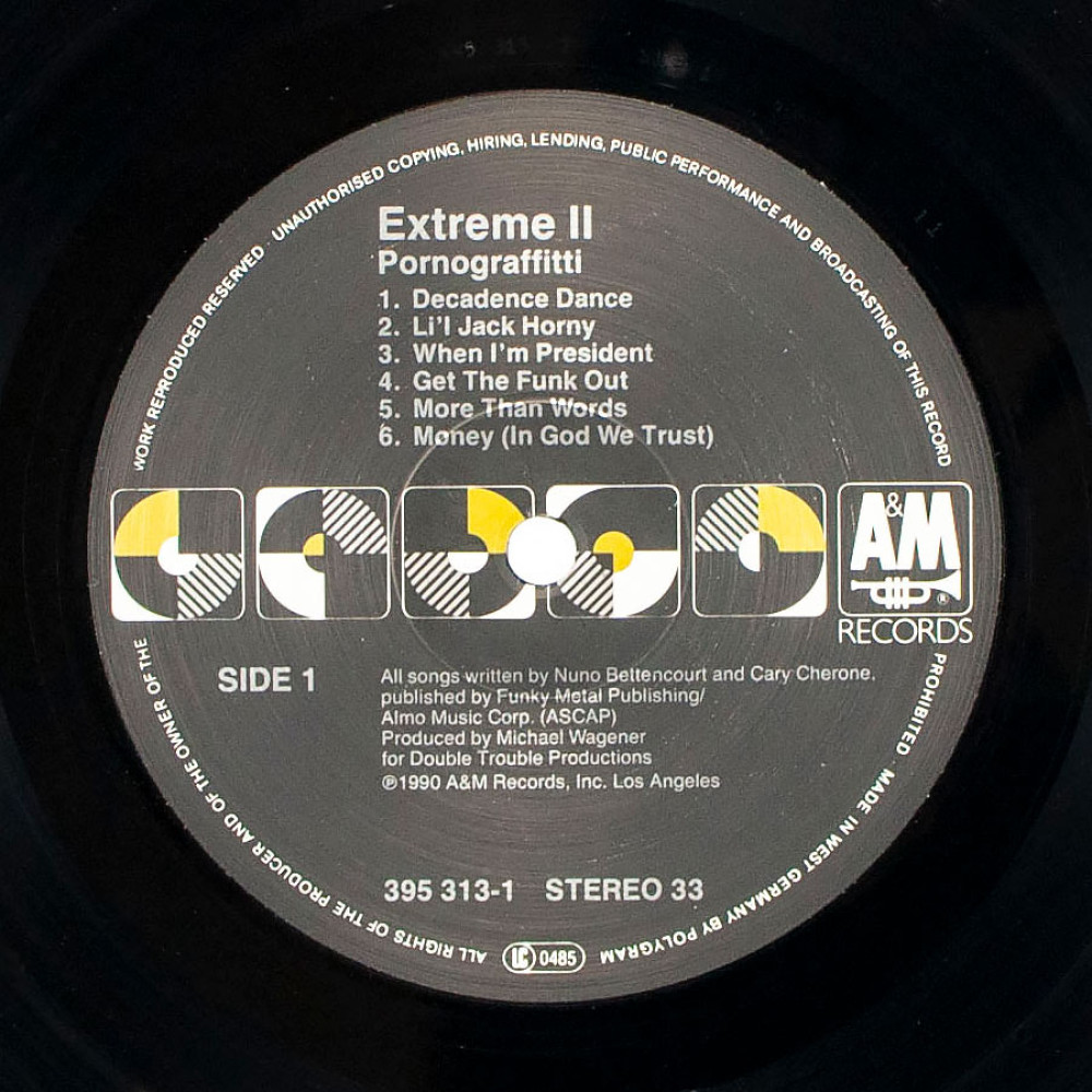 Extreme, Extreme II : Pornograffitti (LP)