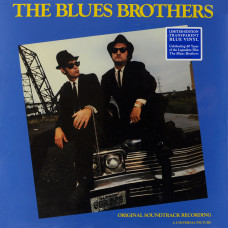 The Blues Brothers,  The Original Soundtrack (1980) (Ltd. Ed.) (Transparent Blue Vinyl) (LP)