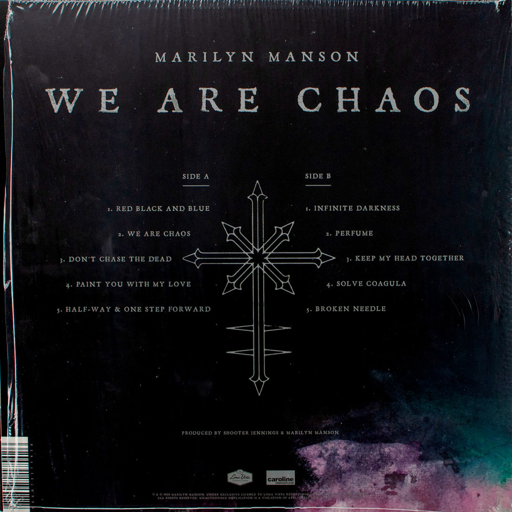 Marilyn Manson, We Are Chaos (Incl. 24X24 Poster Of Original Manson Painting) (LP)