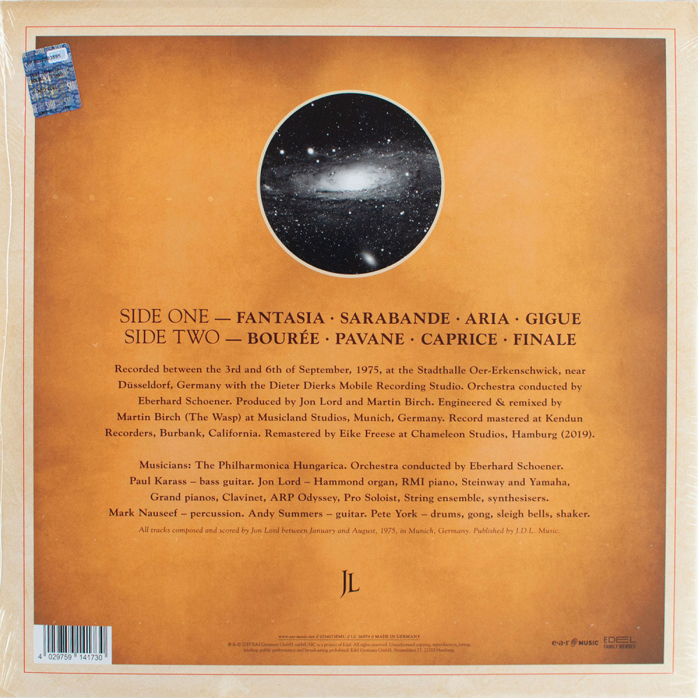 Jon Lord - Sarabande (LP)