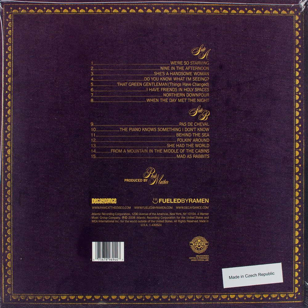 Panic At The Disco - Pretty. Odd (LP)