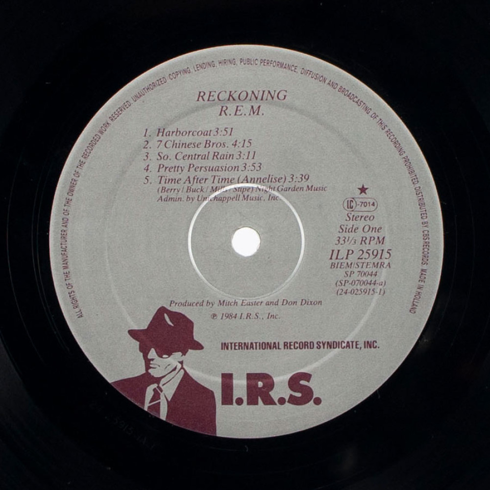 R.E.M., Reckoning (Ins.) (LP)
