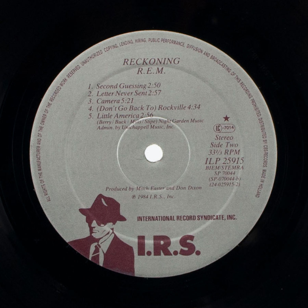 R.E.M., Reckoning (Ins.) (LP)