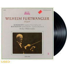 Schumann / Beethoven, Symphonie № 4 / Egmont-Ouverture, Leonoren-Ouverture, Berliner Philharmoniker, Wilhelm Furtwangler (LP)