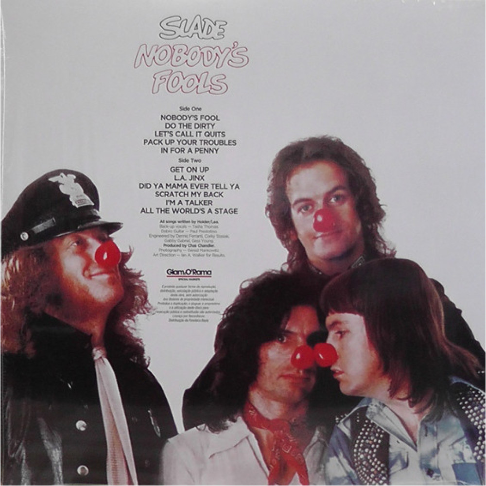 Slade - Nobody`s Fools (ins.) (LP)