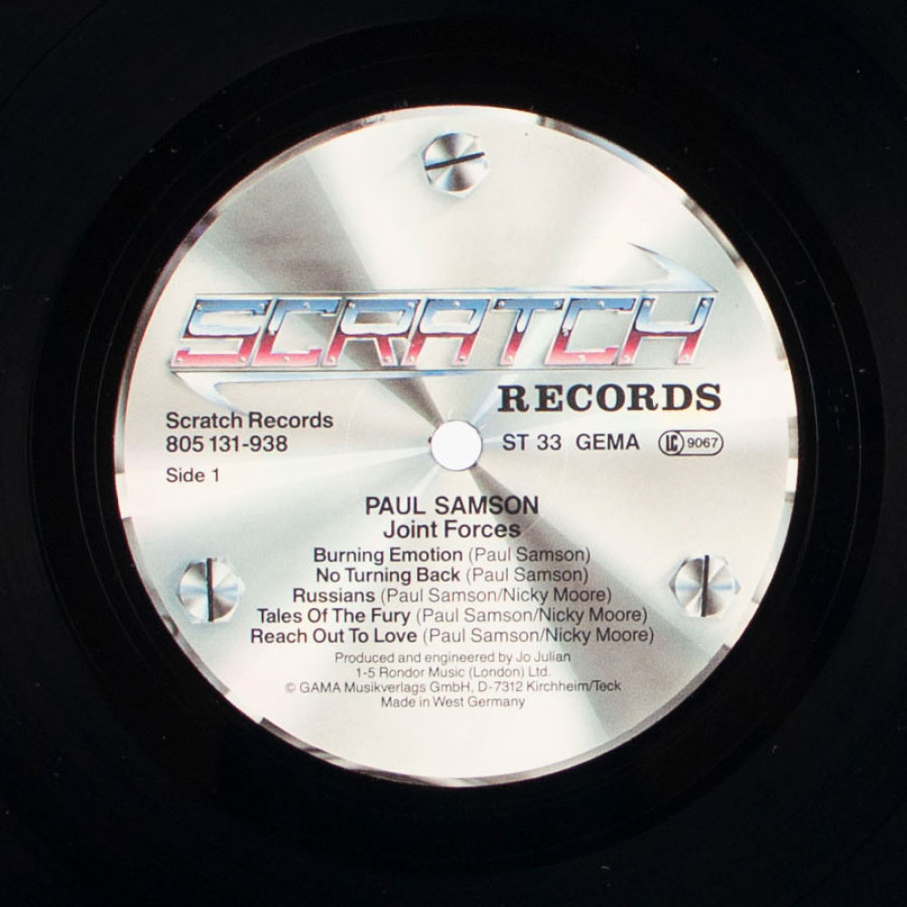 Paul Samson, Joint Forces (LP)