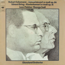 Schumann / Grieg, Klavierkonzerte Fur Klavier Und Orchester (Leon Fleisher, Klavier, Cleveland Orchester, George Szell) (LP)