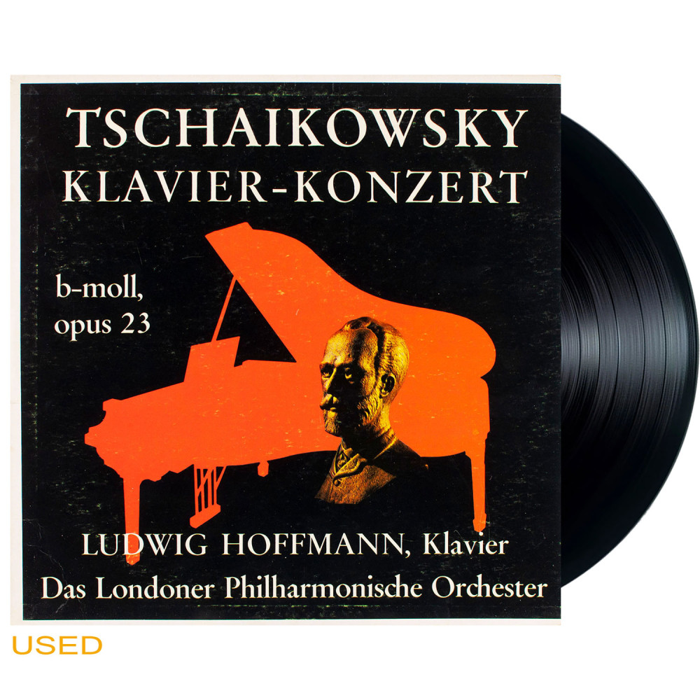 Tschaikowsky, Ludwig Hoffmann, Das Londoner Philharmonische Orchester – Klavier-Konzert B-Moll, Opus 23 (LP)