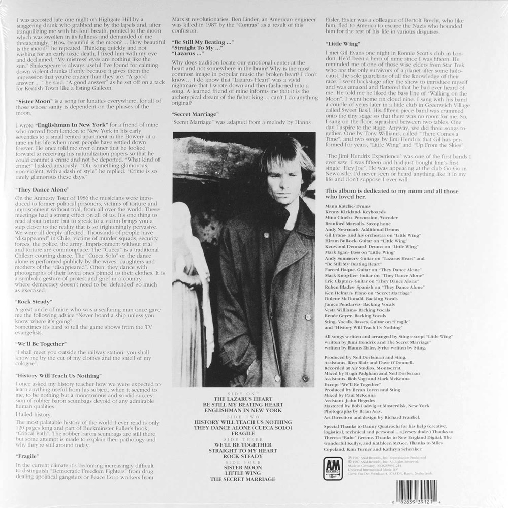 Sting - … Nothing Like The Sun (2LP)