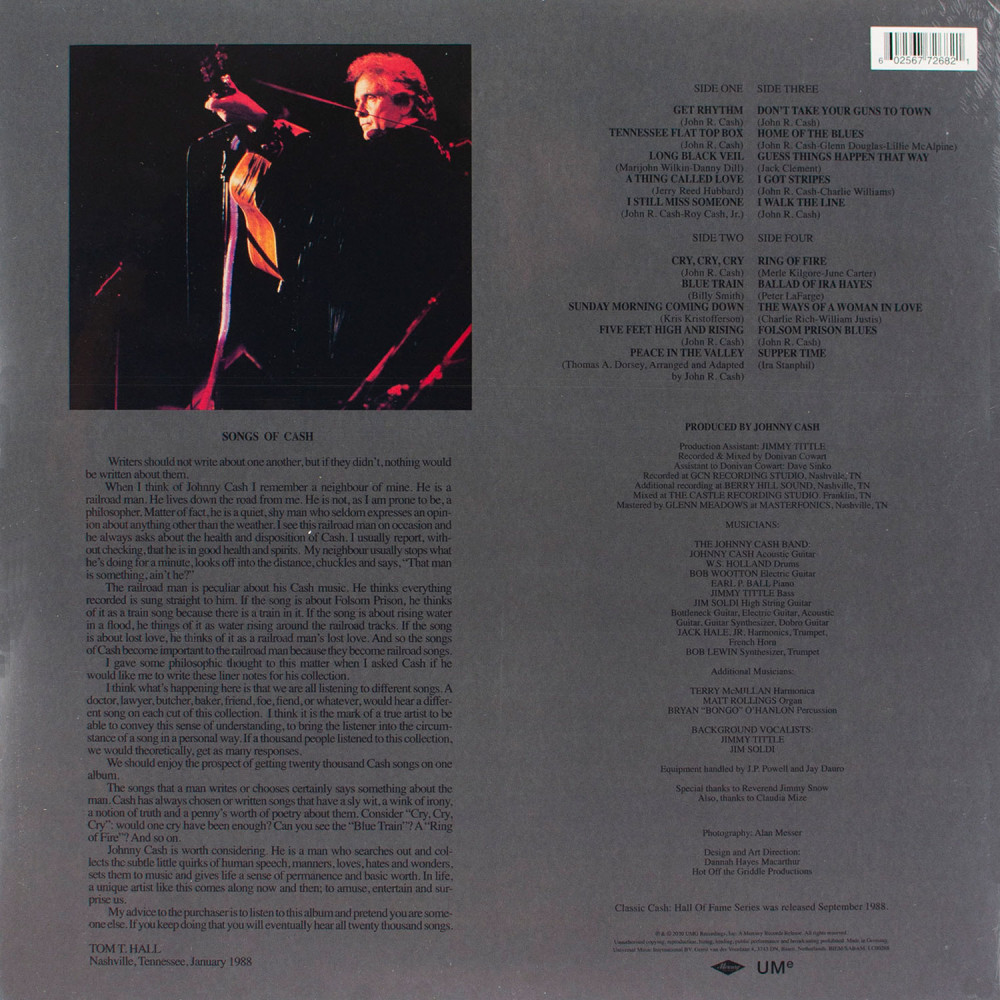 Johnny Cash - Classic Cash: Hall Of Fame Series (2 LP)