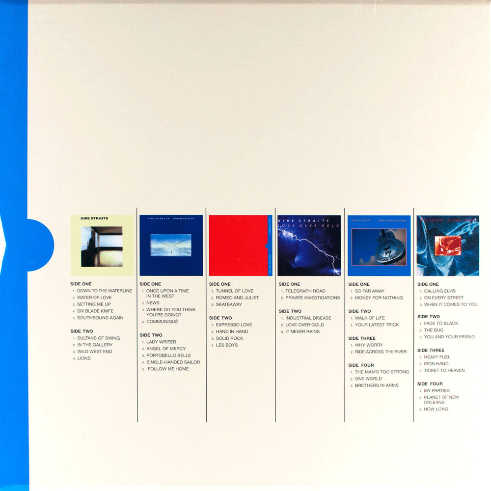 Dire Straits - The Studio Albums 1978 - 1991 (Box set) (8 LP)