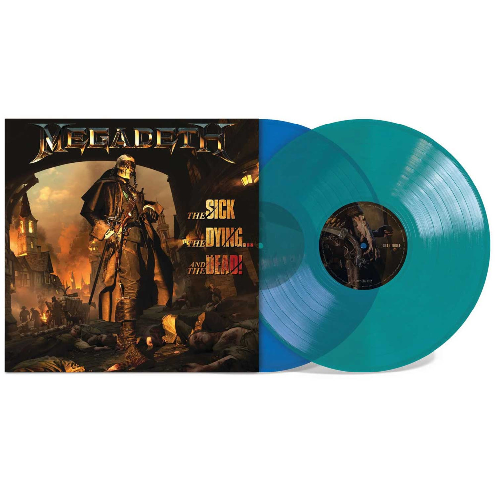 Megadeth - The Sick - The Dying… And The Dead! | Colour Blue And Green Vinyl (2LP)