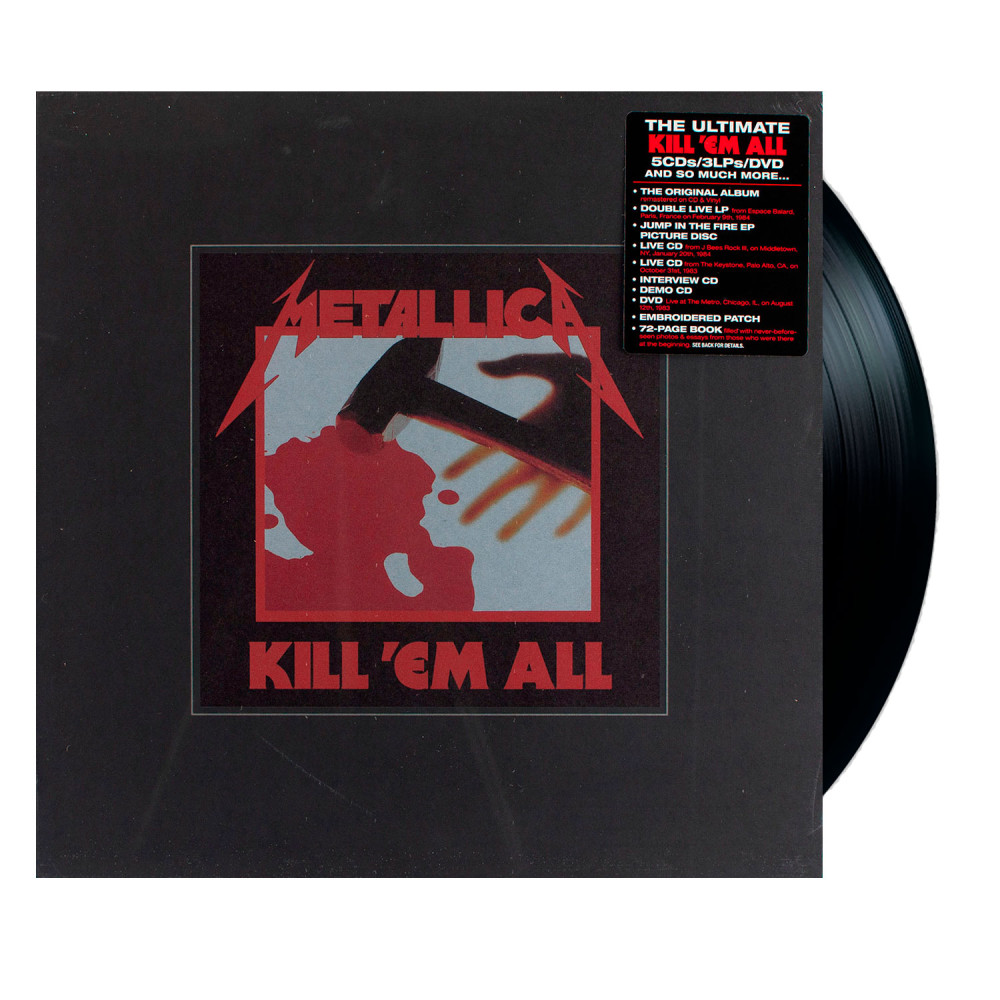 Metallica - Kill `Em All (Deluxe Edition Box Set) (3LP+5CD+DVD) Metallica - Kill `Em All (Deluxe Edition Box Set) (3LP+5CD+DVD)