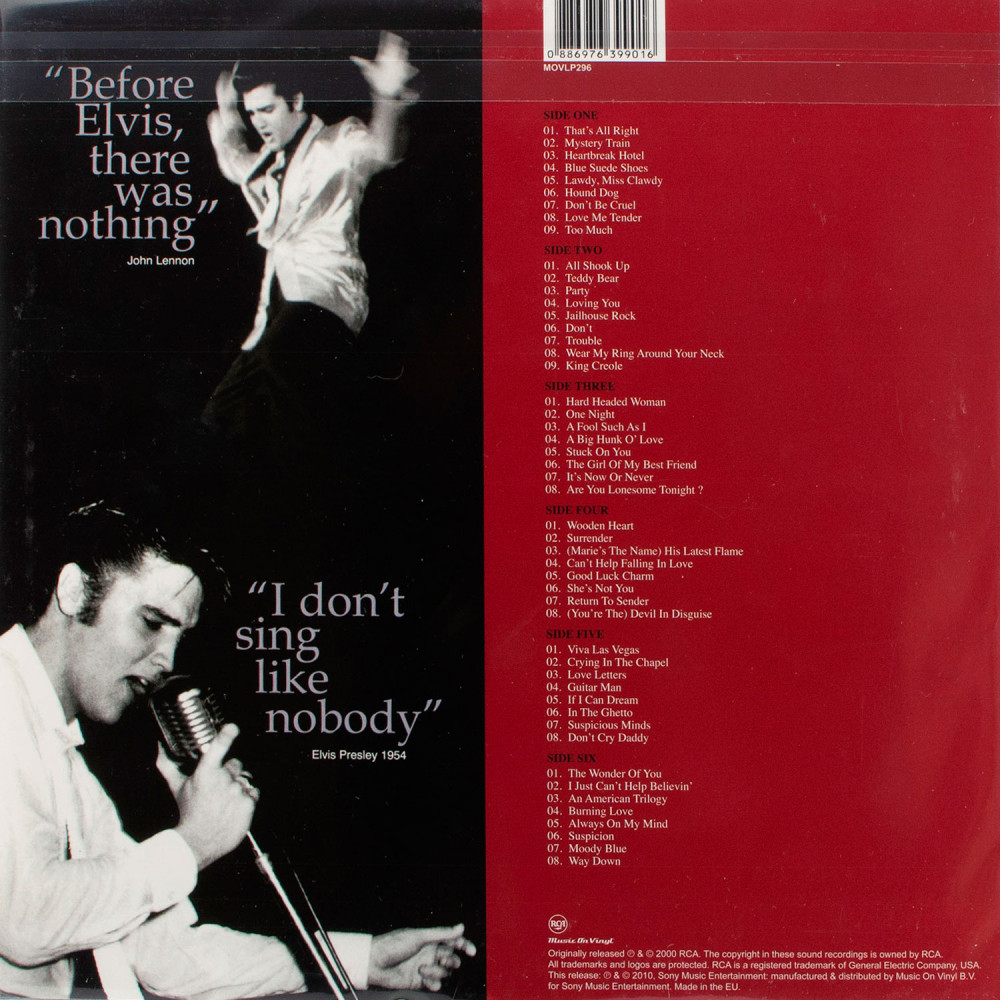 Elvis Presley - The 50 Greatest Hits (3 LP)