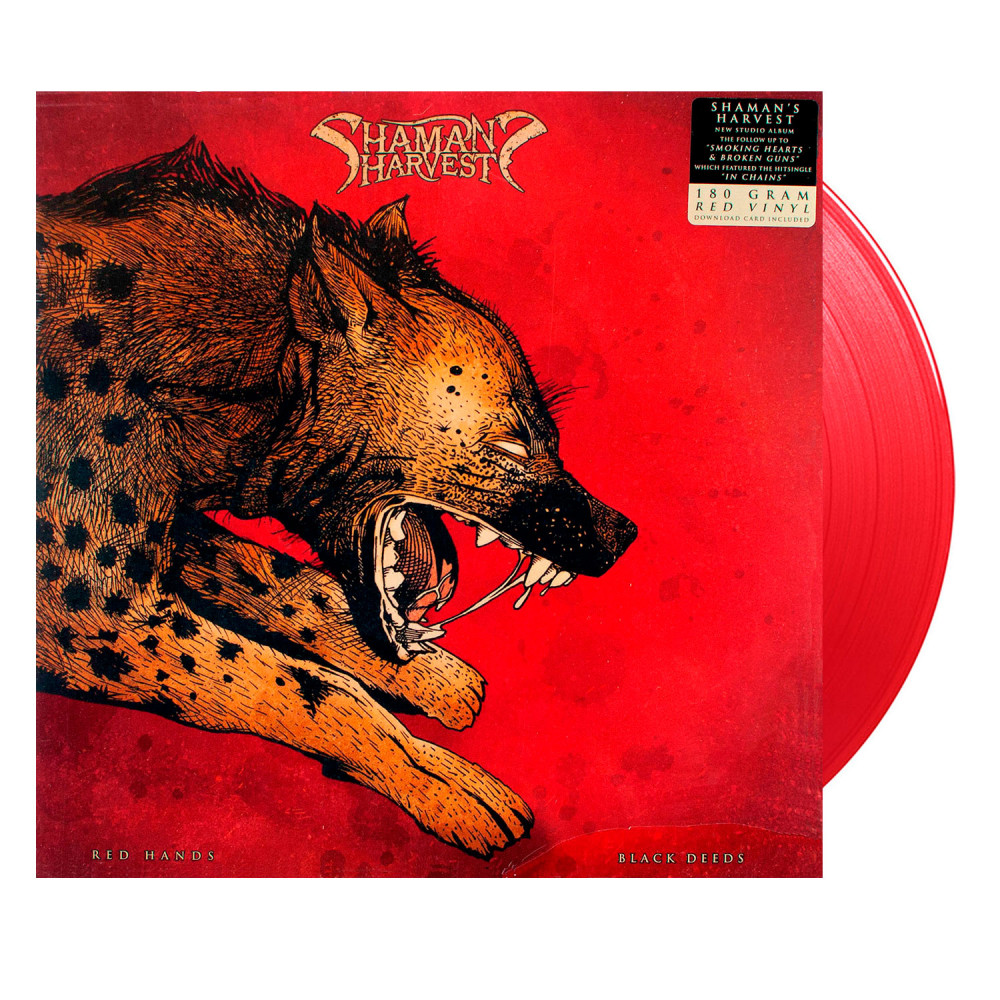 Shaman Harvest - Red Hands Black Deeds (Coloured Vinyl) (LP)