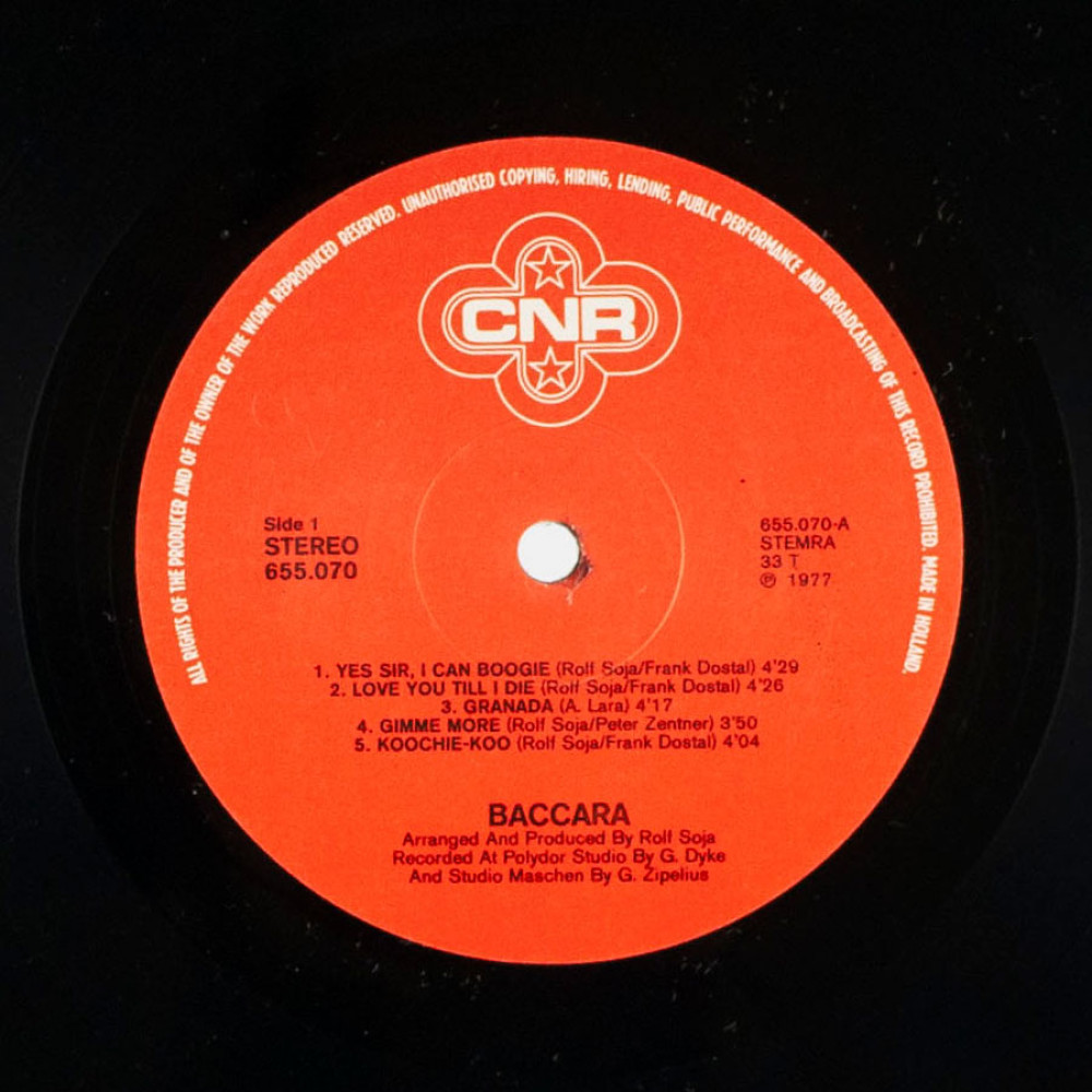 Baccara – Baccara (1St Press) (LP)