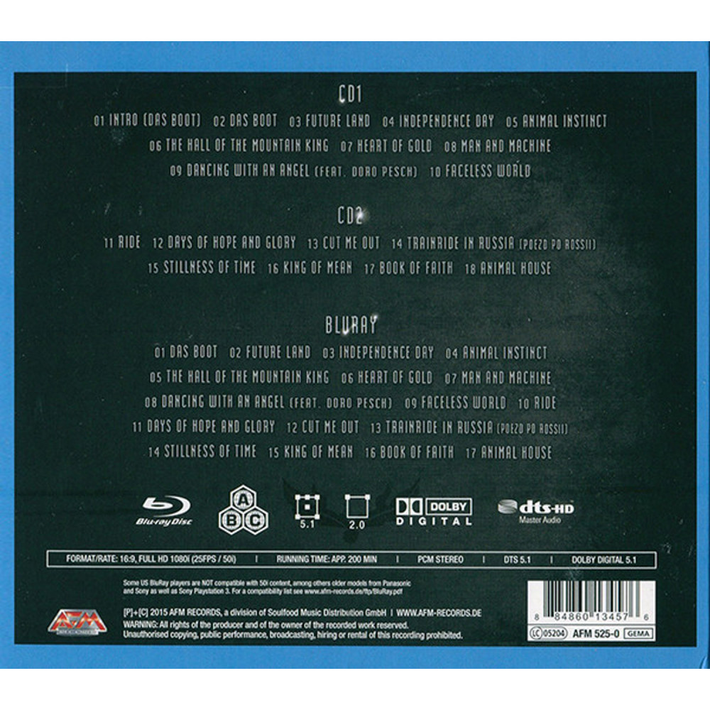 U.D.O., Navy Metal Night (Blu-Ray + CD)