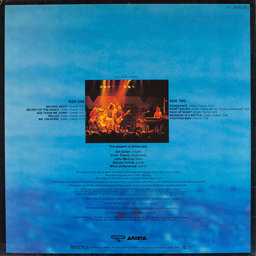 Gillan, Mr Universe (1St Press) (LP)