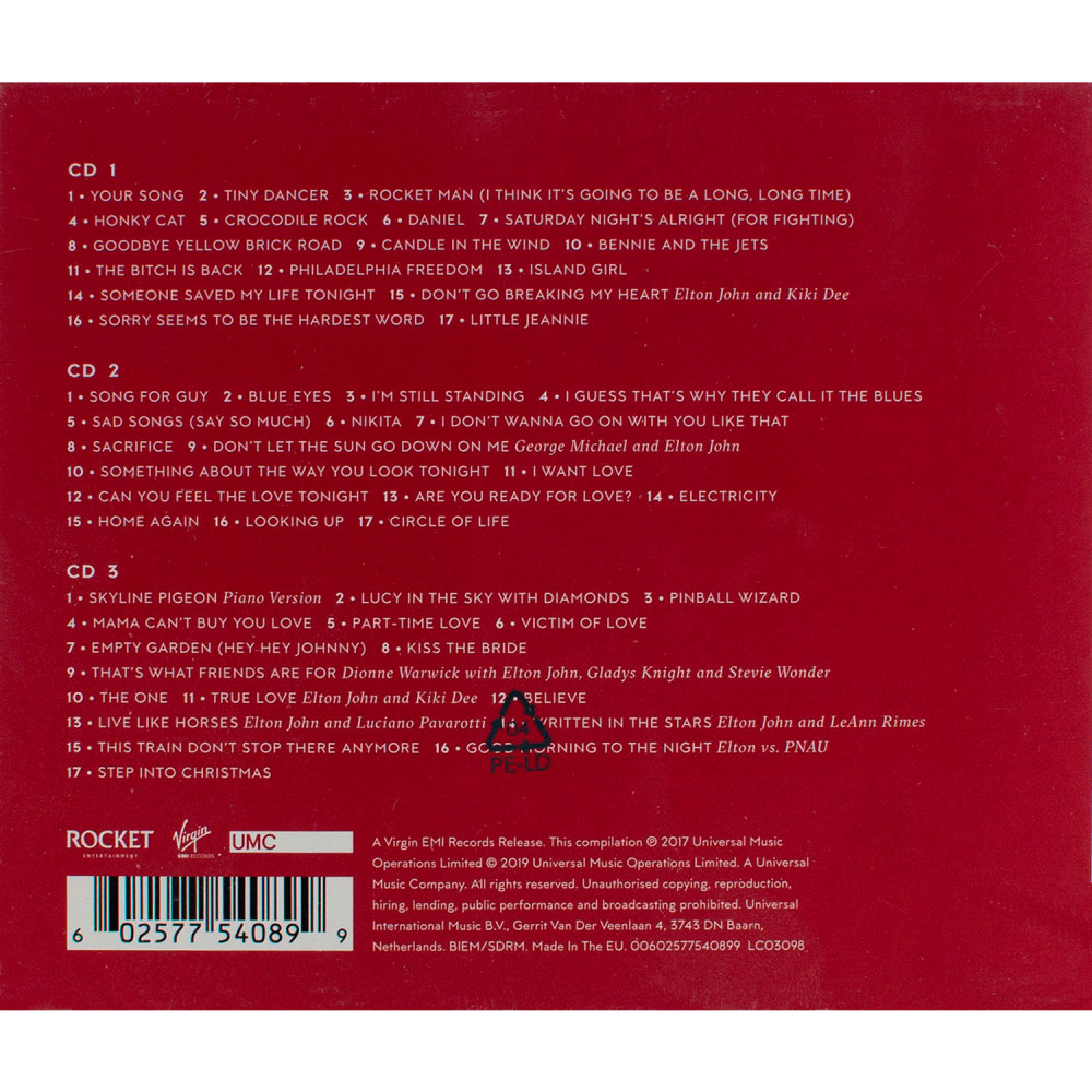 Elton John, Diamonds (The Ultimate Greatest Hits Collection) (3 CD Set)