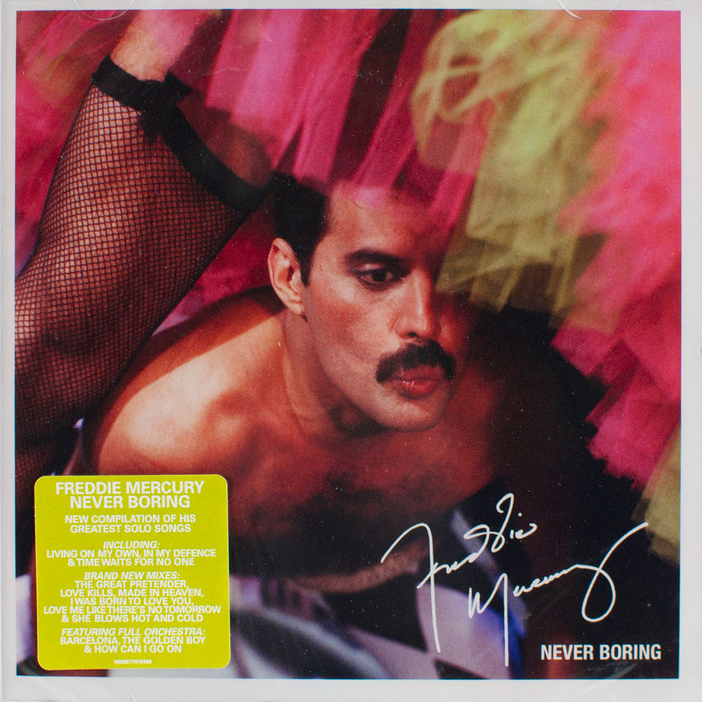 Freddie Mercury - Never Boring (New Compilation Of His Greatest Solo Songs) (CD)