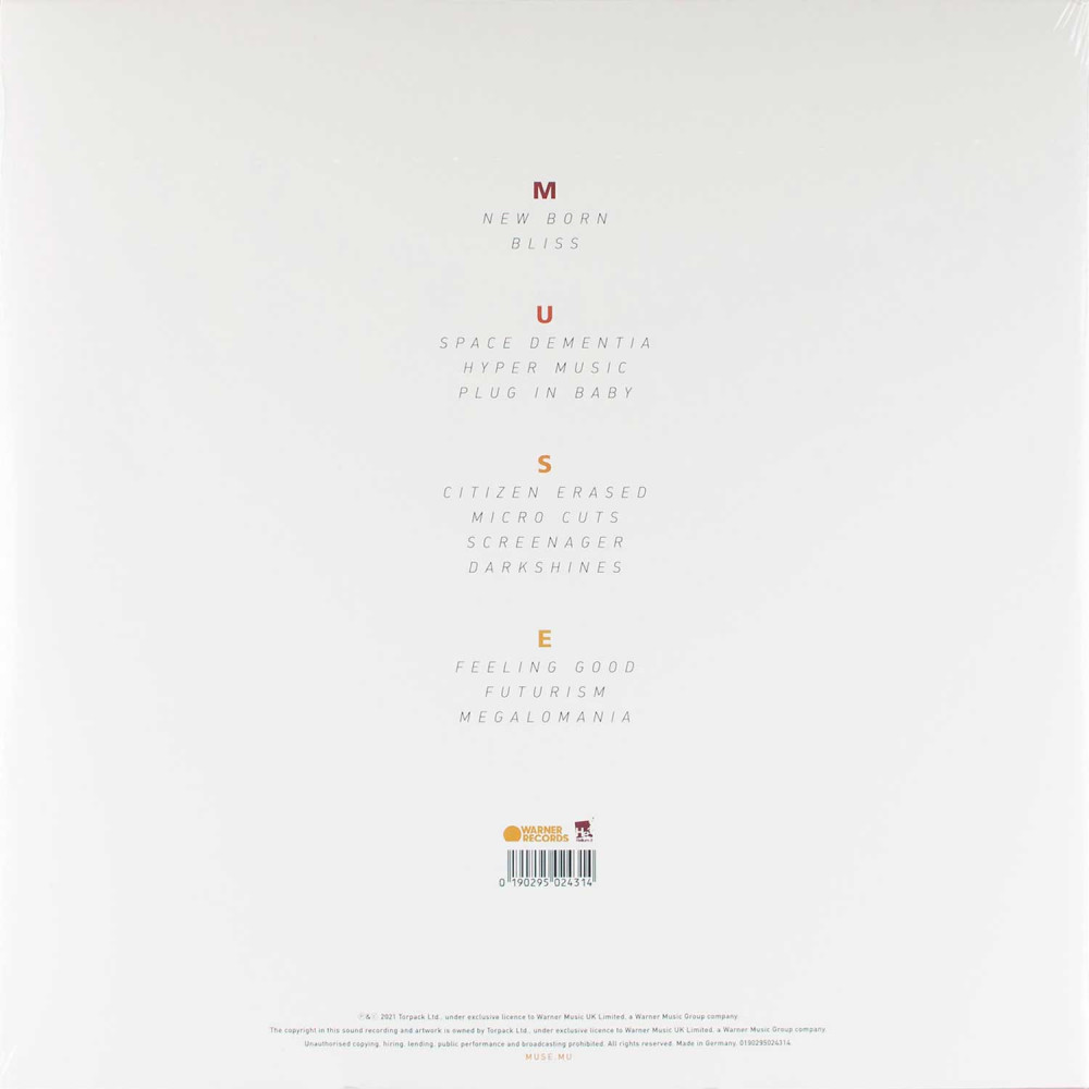 Muse - Origin Of Symmetry (XX Anniversary Remixx) (2 LP)
