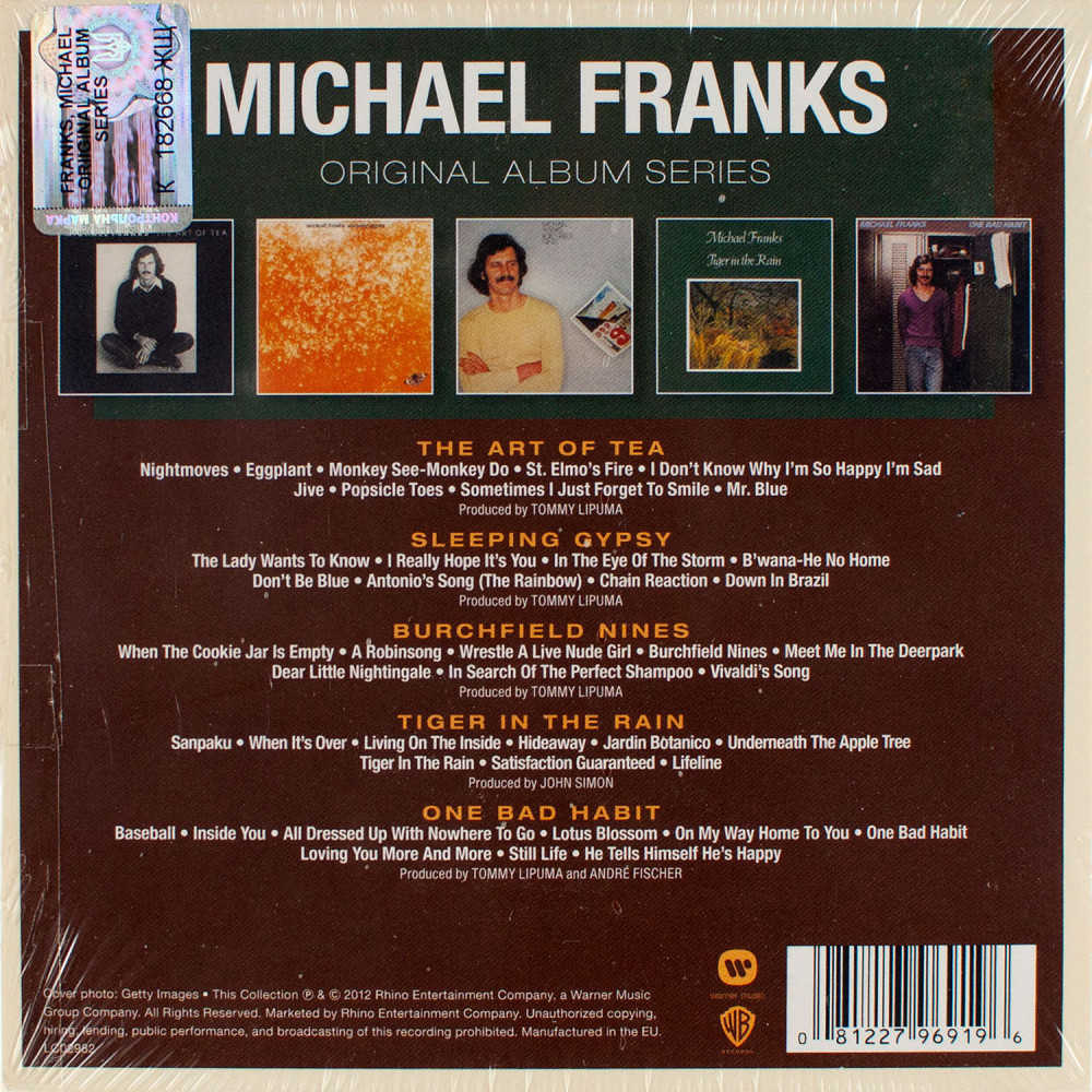 Michael Franks, Original Album Series (5 CD)