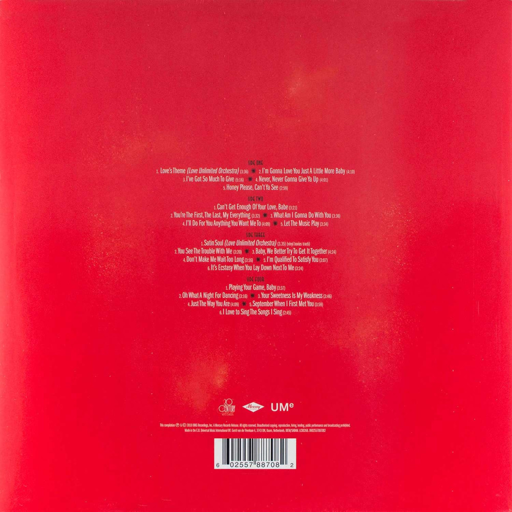 Barry White - Love`s Theme | The Best Of The 20Th Century Records Singles (2LP)