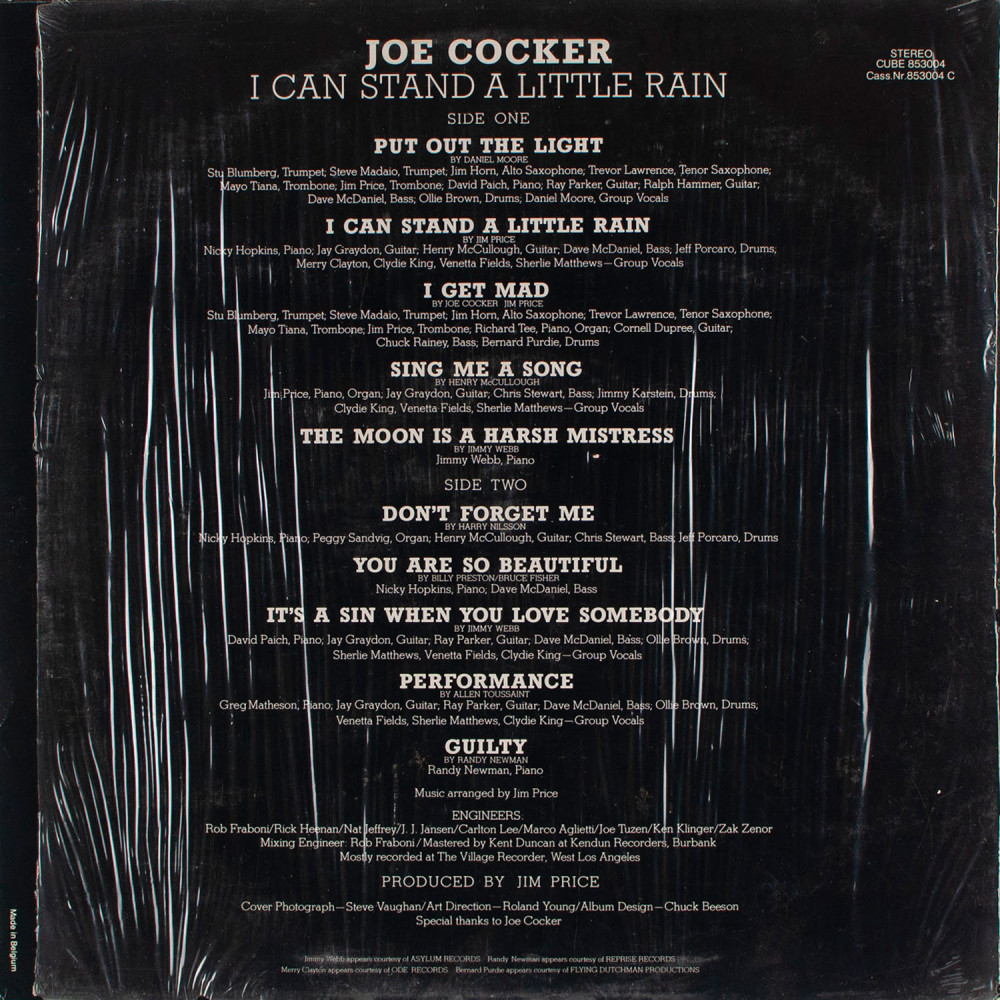 Joe Cocker, I Can Stand A Little Rain (LP)
