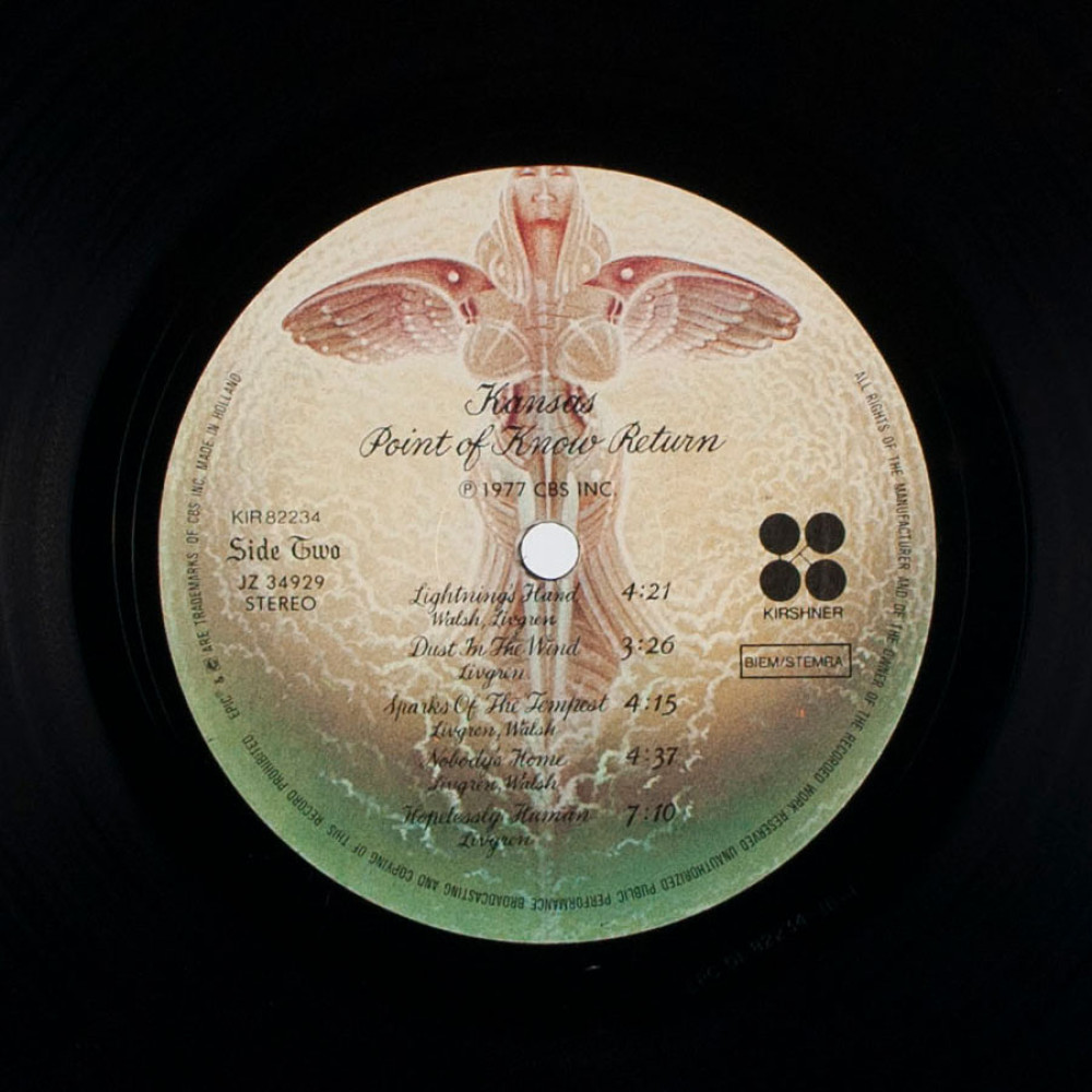 Kansas, Point Of Know Return (1St Press) (LP)