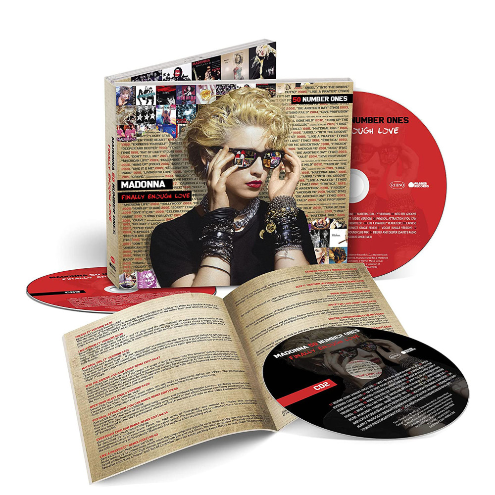Madonna - Finally Enough Love | 50 Number Ones (3 CD)