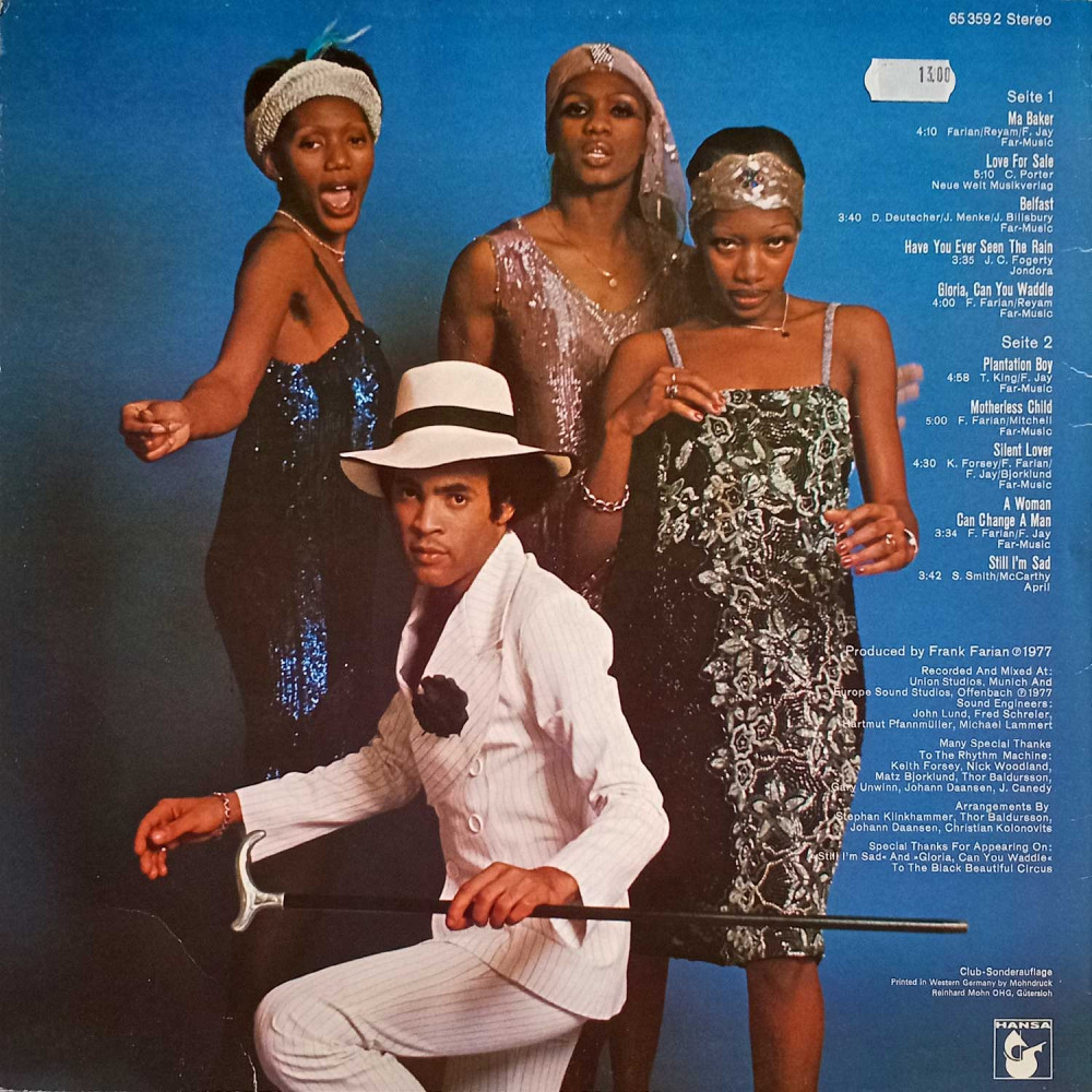 Boney M. - Love For Sale (LP)